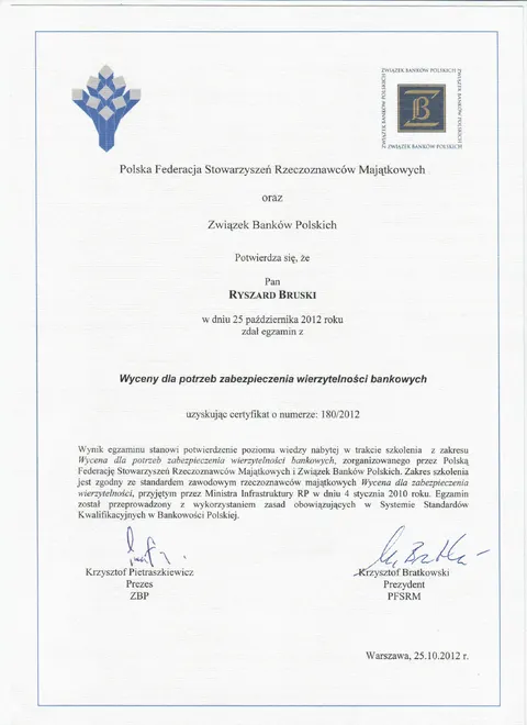 Certyfikat ZBP