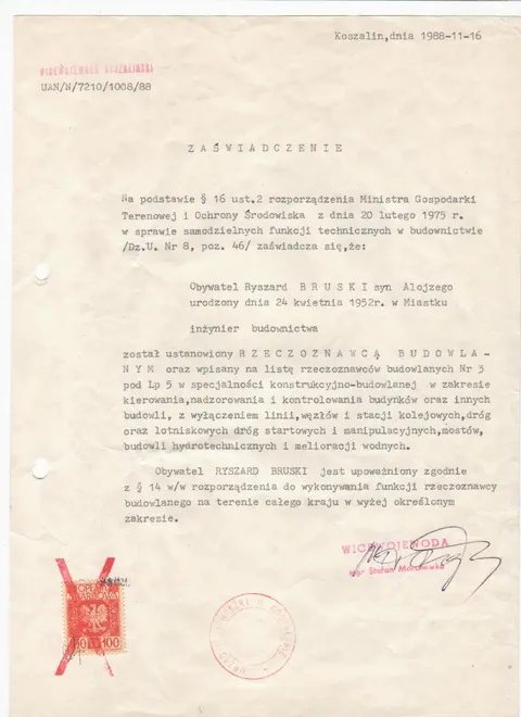 Uprawnienia Rzeczoznawcy Budowlanego
